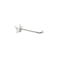 Azar Displays 2-Piece 4" Metal Wire Hook Plastic Attached Back: 0.148" Dia., PK50 701204-50PK - alternate 1